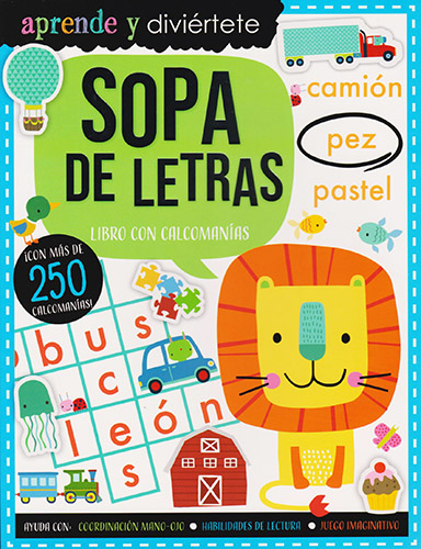 Aprende y diviértete. Sopa de letras - Charly Lane