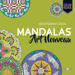 Mandalas art nouveau color block - Montserrat Vidal