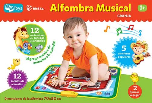 Alfombra musical Granja