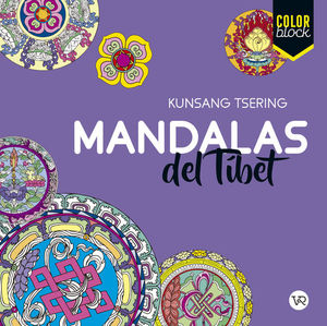 Mandalas del Tíbet color block - Kunsang Tsering