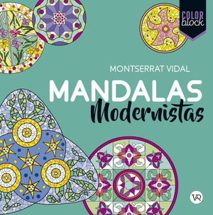 Mandalas modernistas color block - Montserrat Vidal