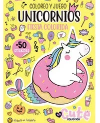 Coloreo y Juego Unicornios: Fiesta Colorida - El Gato De Hojalata