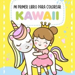 Mi Primer Libro Para Colorear Kawaii (amarillo) - Guadal Ediciones