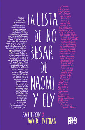 La lista de no besar de Naomi y Ely - Rachel Cohn