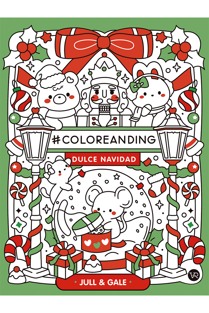 Coloreanding Dulce navidad - Jull & Gale
