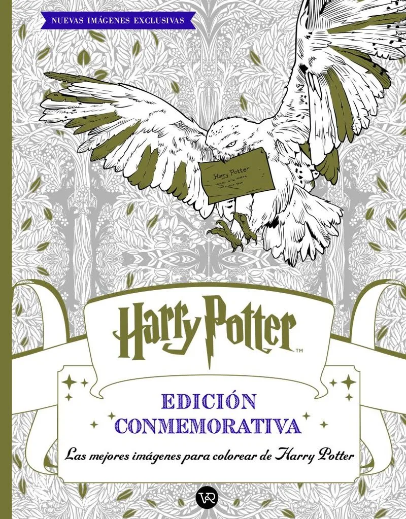 Harry Potter Edicion conmemorativa Libro para colorear - Capicúa