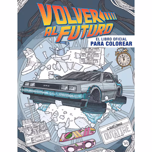 Volver al futuro El libro oficial para colorear - Insight Editions