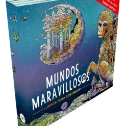 Paquete Mundos Maravillosos Libros para colorear - Kerby Rosanes