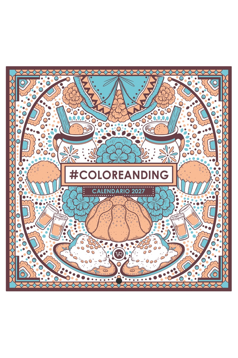 Calendario 2027 Coloreanding