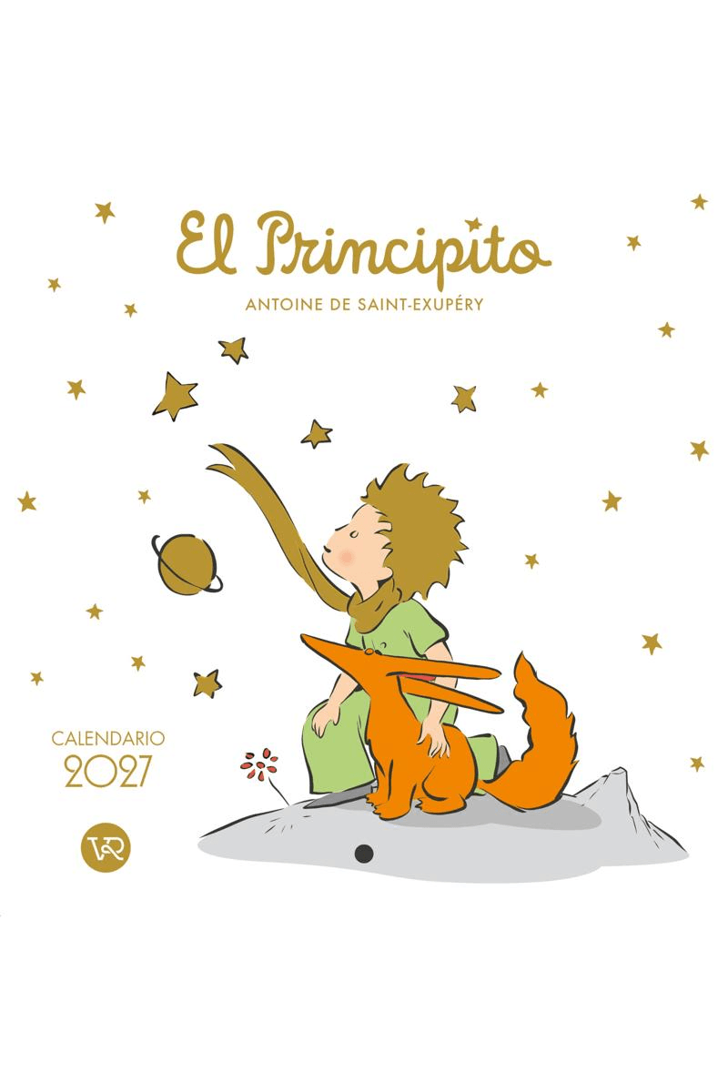 Calendario 2027 El principito Blanco